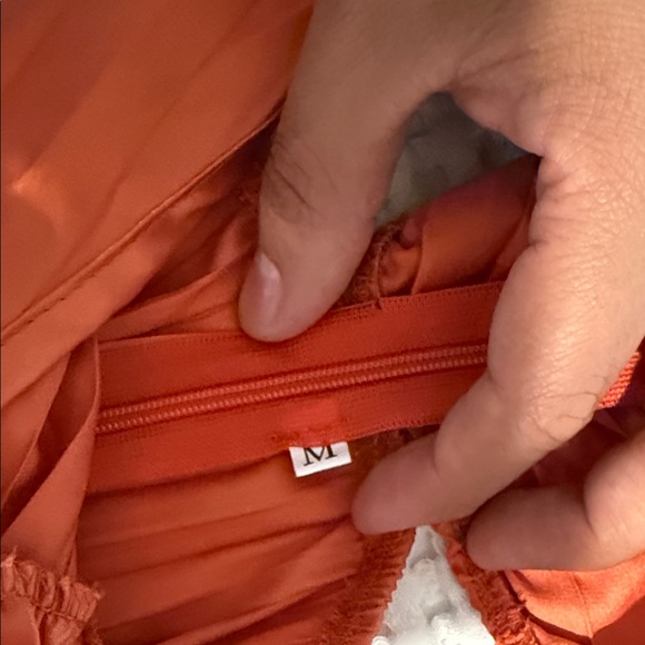 Amazon  Orange Midi Dress - Picture 8 of 14